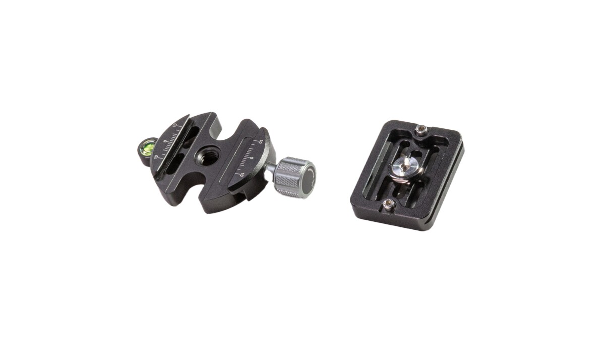 Rock Solid Arca Quick-Release Tripod Adapter + Plate