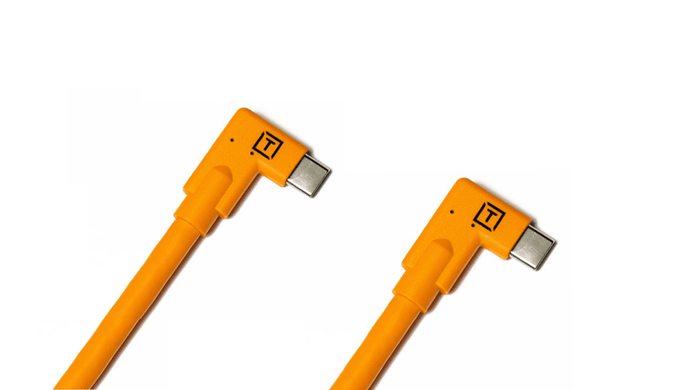 TetherPro USB-C to USB-C 5G, 15' (4.6m), Dual Right Angle Cable - Image 2