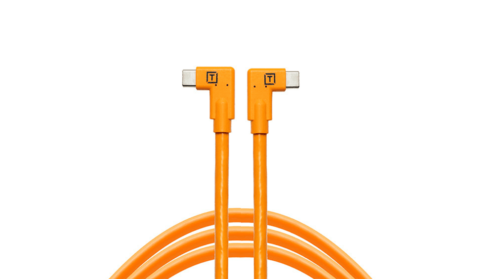 TetherPro USB-C to USB-C 5G, 15' (4.6m), Dual Right Angle Cable