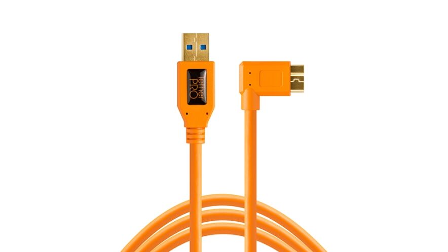TetherPro USB 3.0 to Micro-B Right Angle