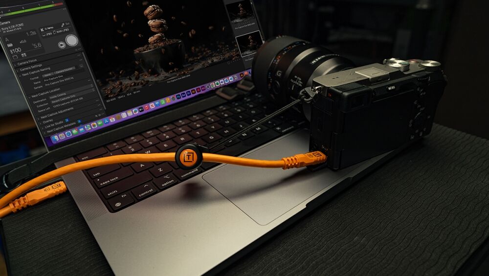 TetherPro Optima 10G USB-C, Straight to Straight Cable - Image 8