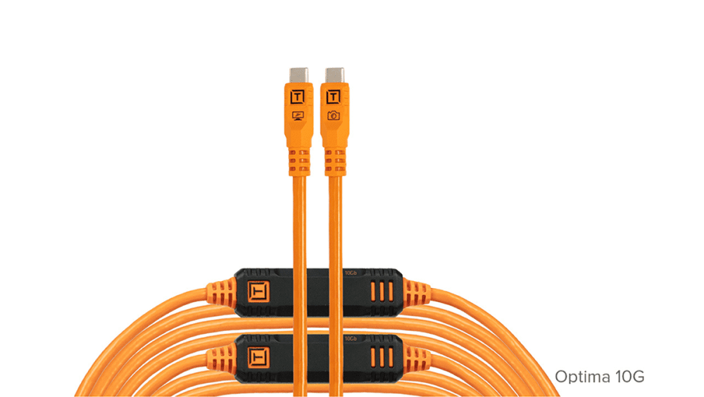 TetherPro Optima 10G USB-C, Straight to Straight Cable - Image 4