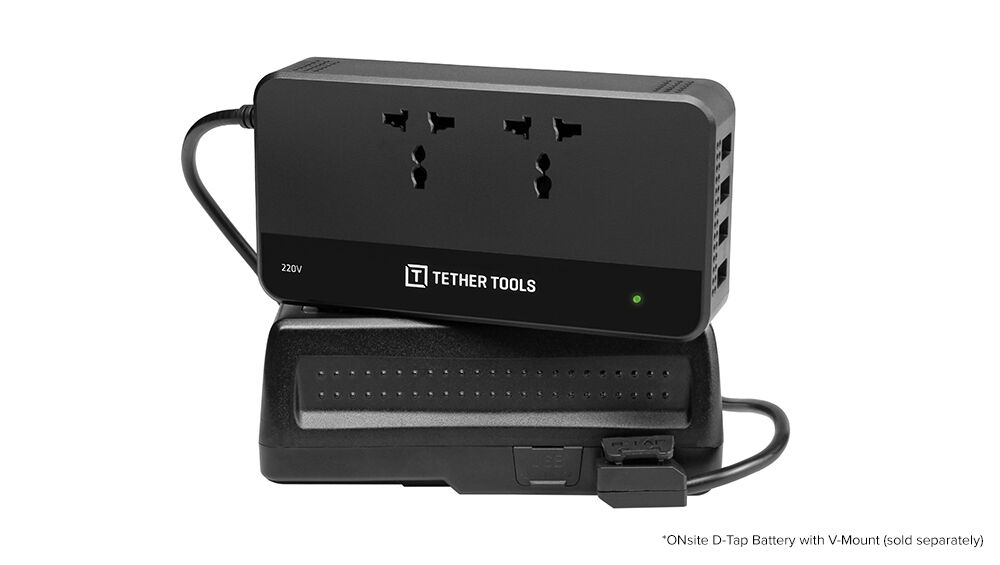 Tether Tools ONsite D-Tap to AC Power Supply - Thumbnail 2