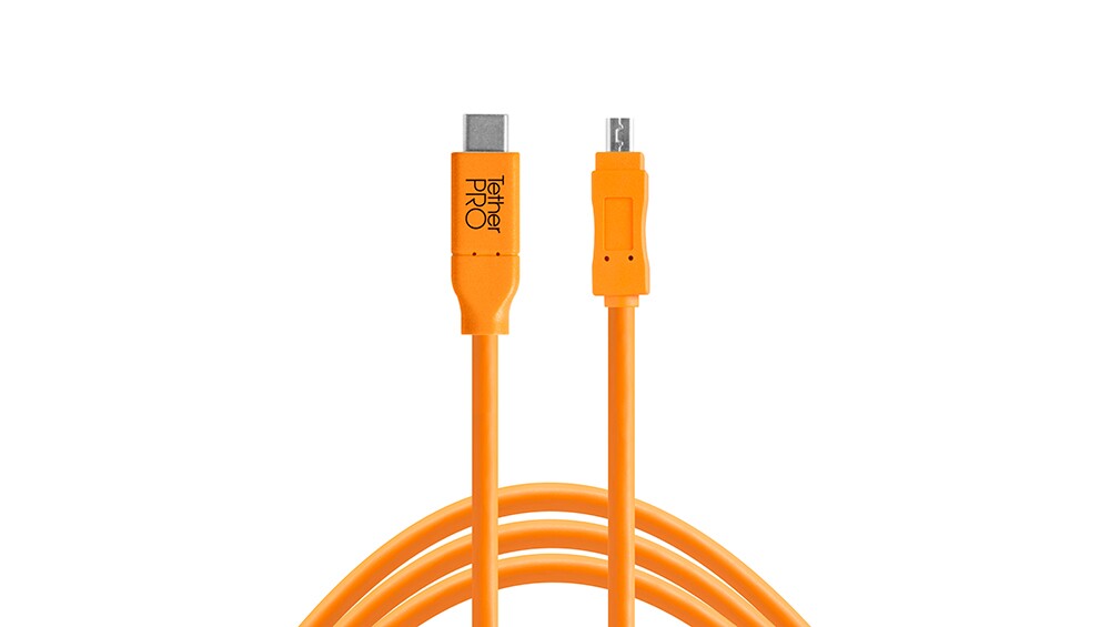kuu0318ページ TetherPro USB-C to 2.0 Mini-B 8-Pin | Tether Tools