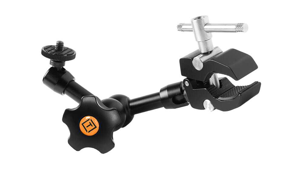 Rock Solid Articulating Arm with Hot Shoe 1/4″-20 Adapter - Image 6