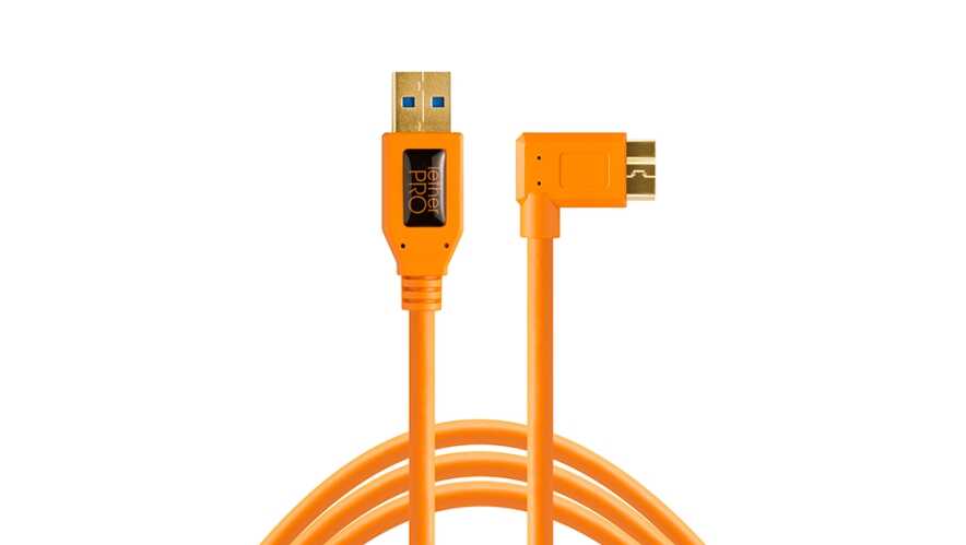 TetherPro USB 3.0 to Micro-B Right Angle