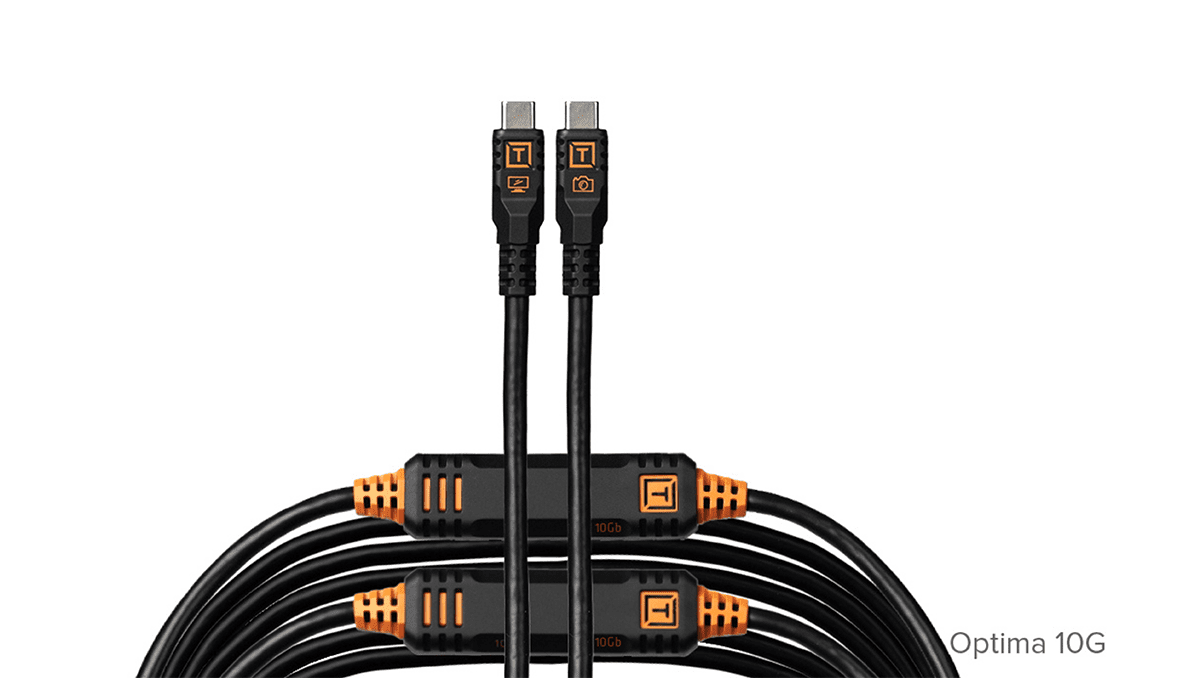 TetherPro Optima 10G USB-C, Straight to Straight Cable - Image 5