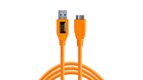 テザーツールTetherPro USB-C to USB-C TetherPro USB-C to USB-C 5G, 15′ (4.6m), Right Angle Cable