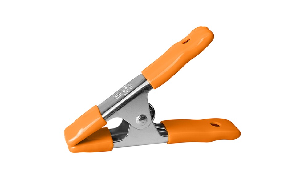 Rock Solid "A" Clamp - 1" Silver