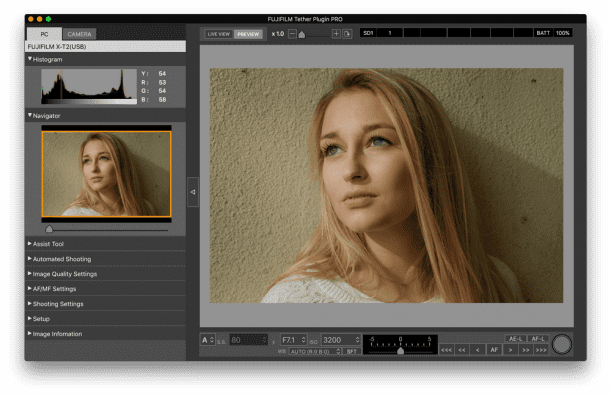 How to Tether a Fuji Camera