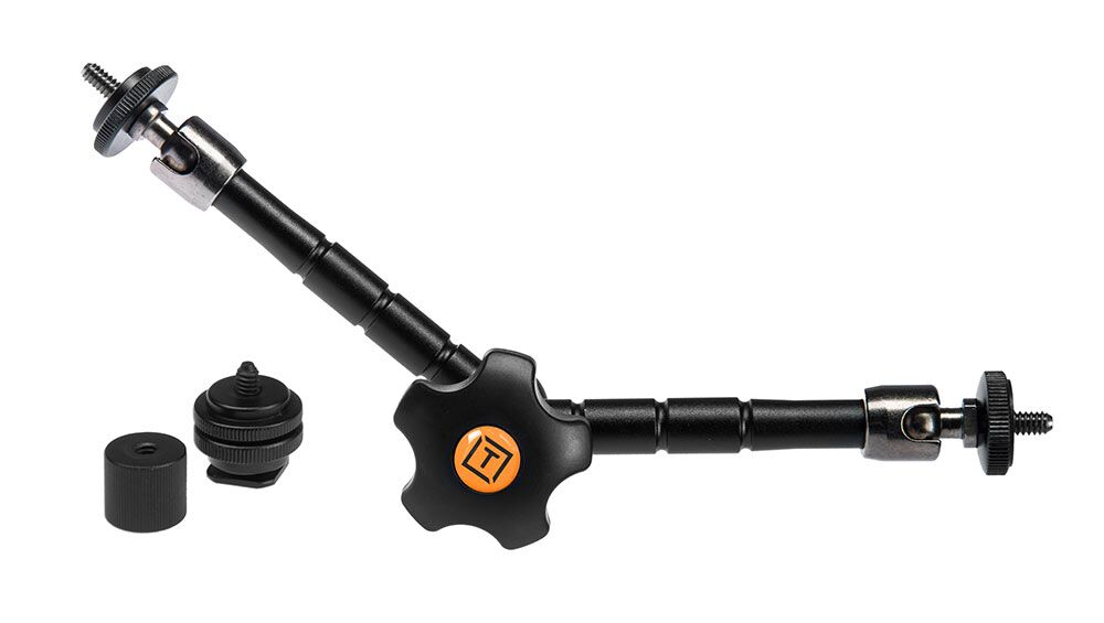 Rock Solid Articulating Arm with Hot Shoe 1/4″-20 Adapter