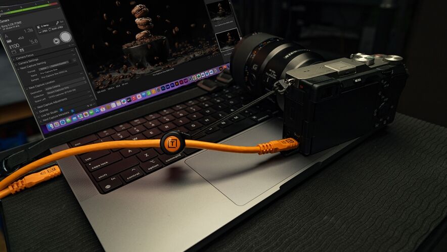 TetherPro Optima 10G USB-C, Straight to Straight Cable - Image 8